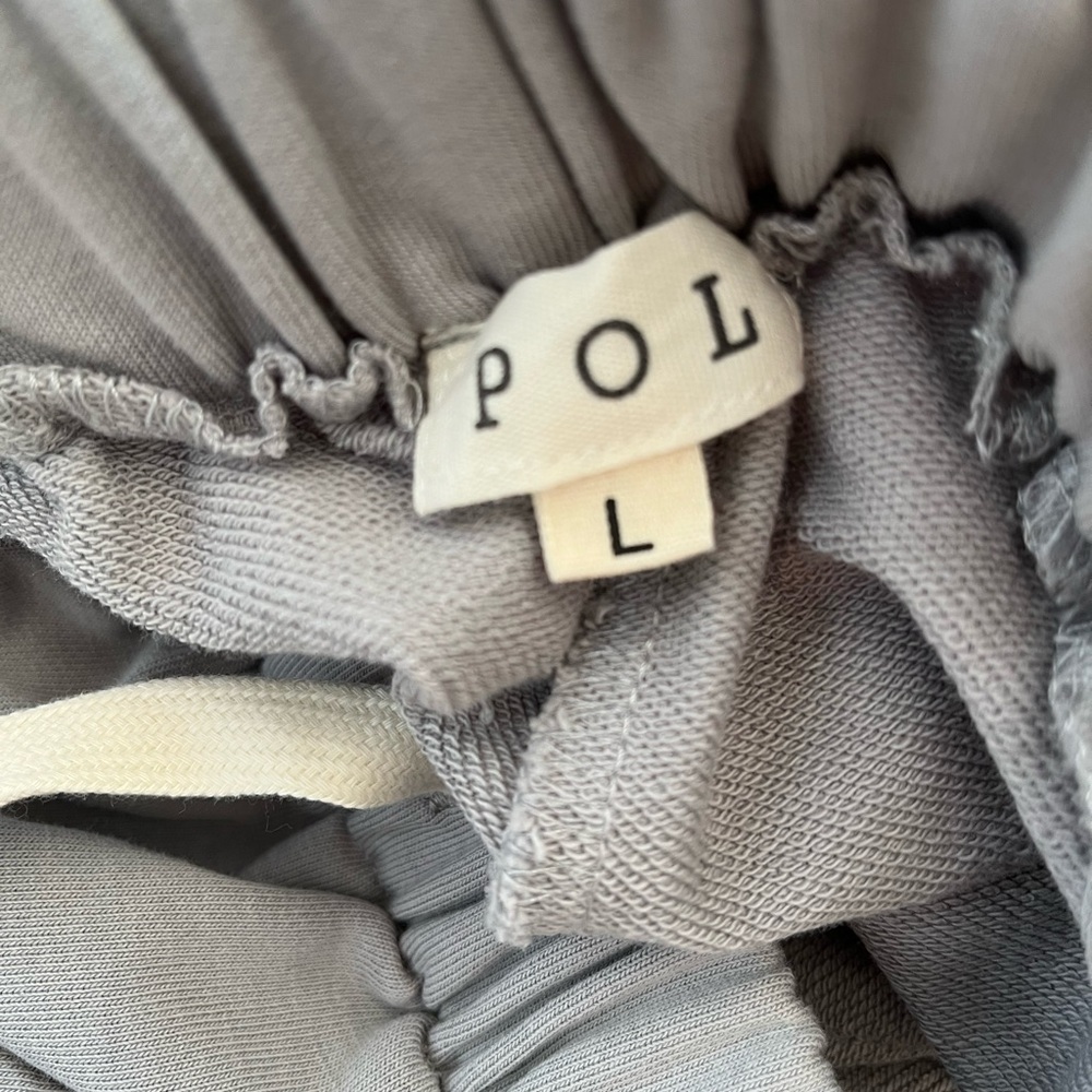 POL Grey Granny Squares Pants - Size L - NWT - Picture 5 of 8